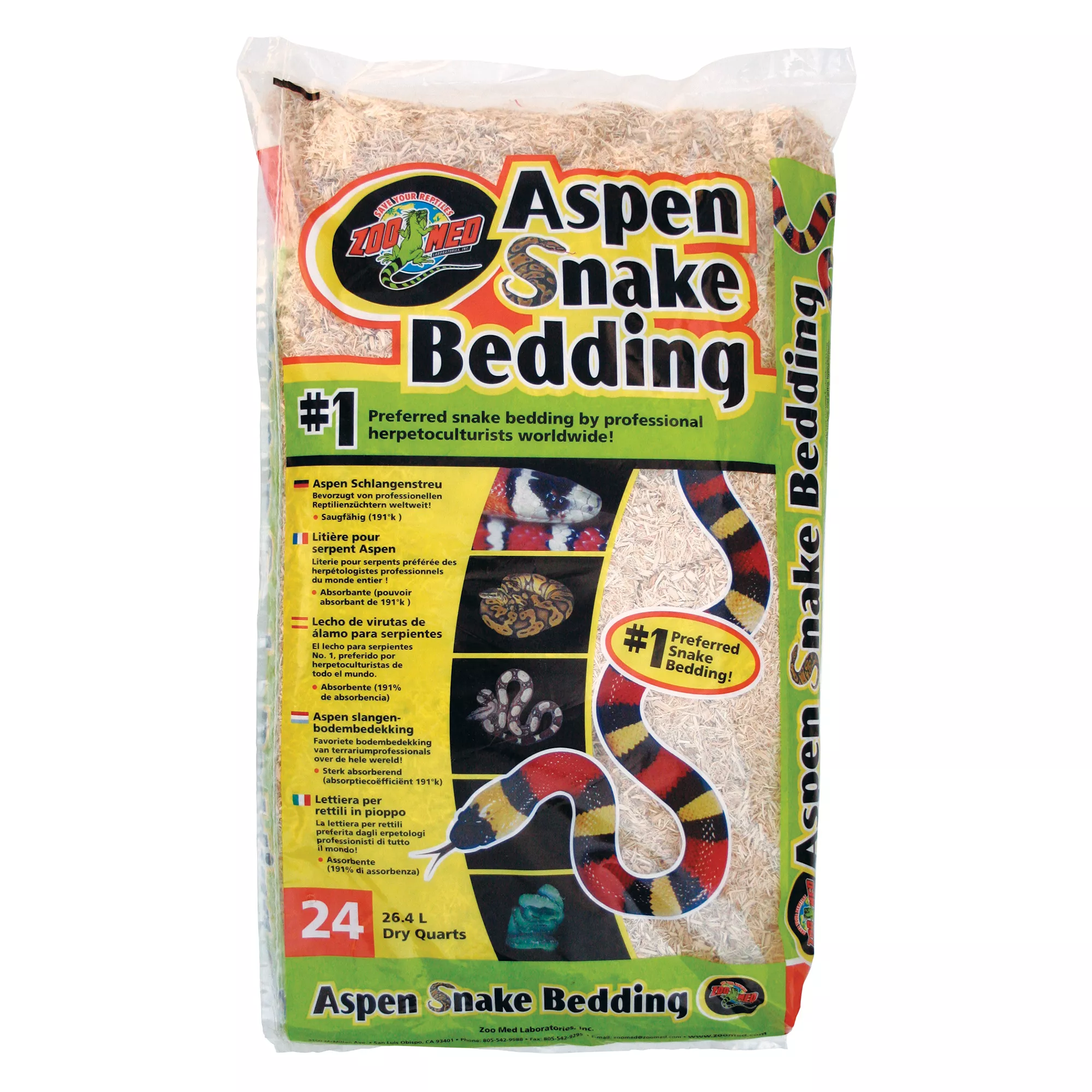 Zoo Med Aspen Snake Bedding