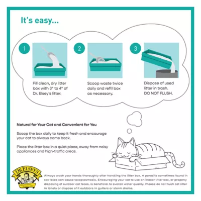 Dr. Elsey's Precious Cat R&R Respiratory Relief Clumping Multi-Cat Clay Cat Litter - Low Dust - Image 7