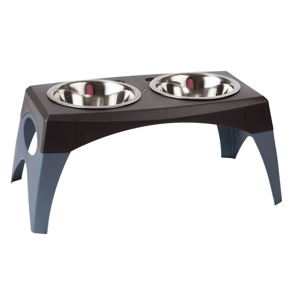 Top Paw® Elevated Double Diner Dog Bowls dog Elevated Stands PetSmart