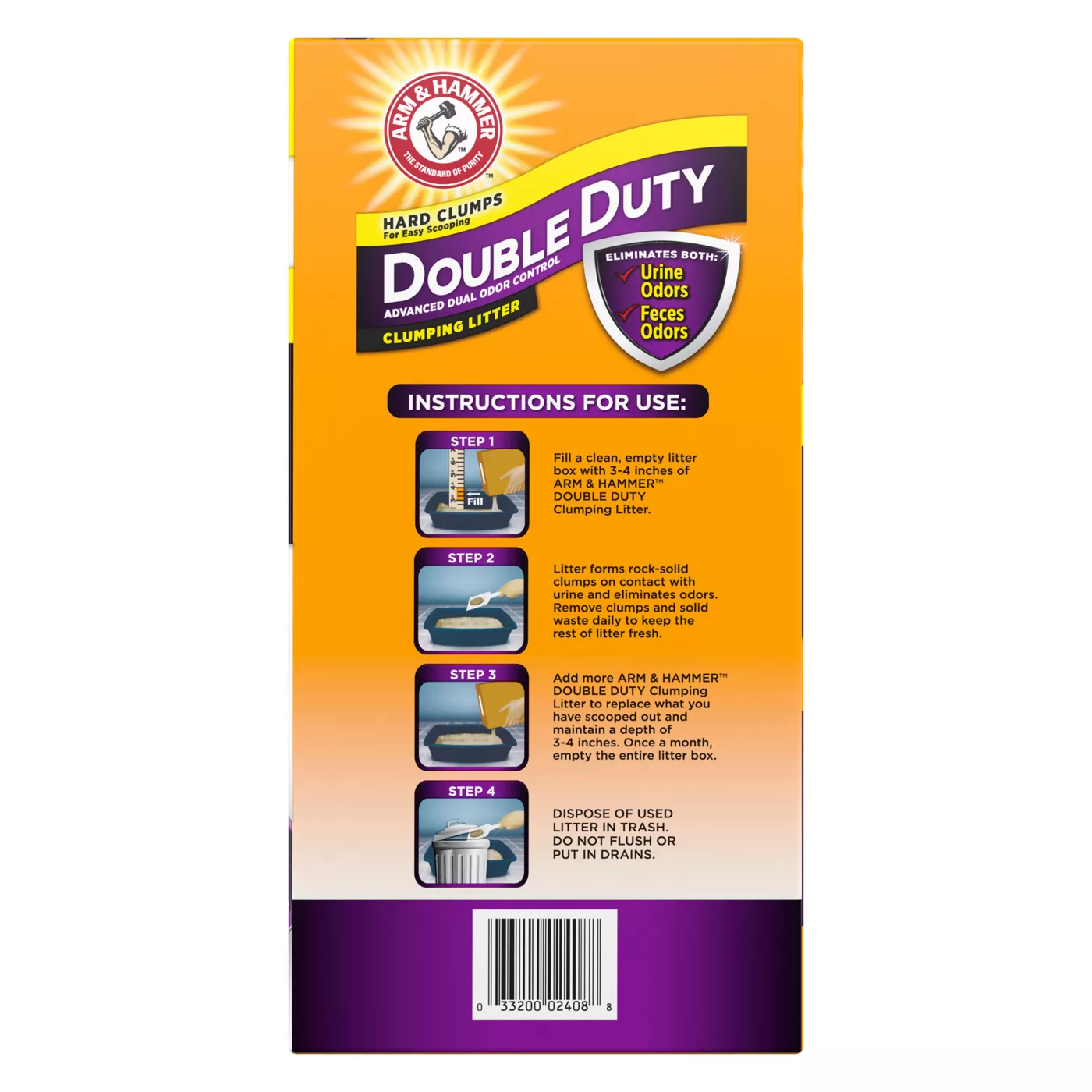 Arm & hammer double duty clumping litter hotsell