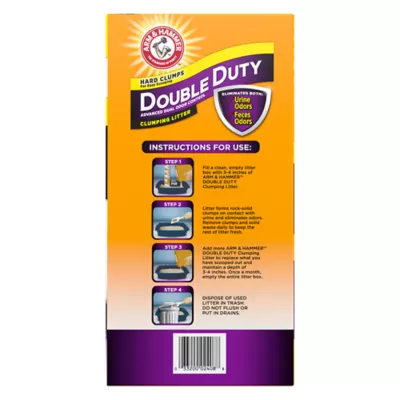 Product Arm & Hammer™ Double Duty Clumping Clay Cat Litter - Scented, Low Dust, Low Tracking