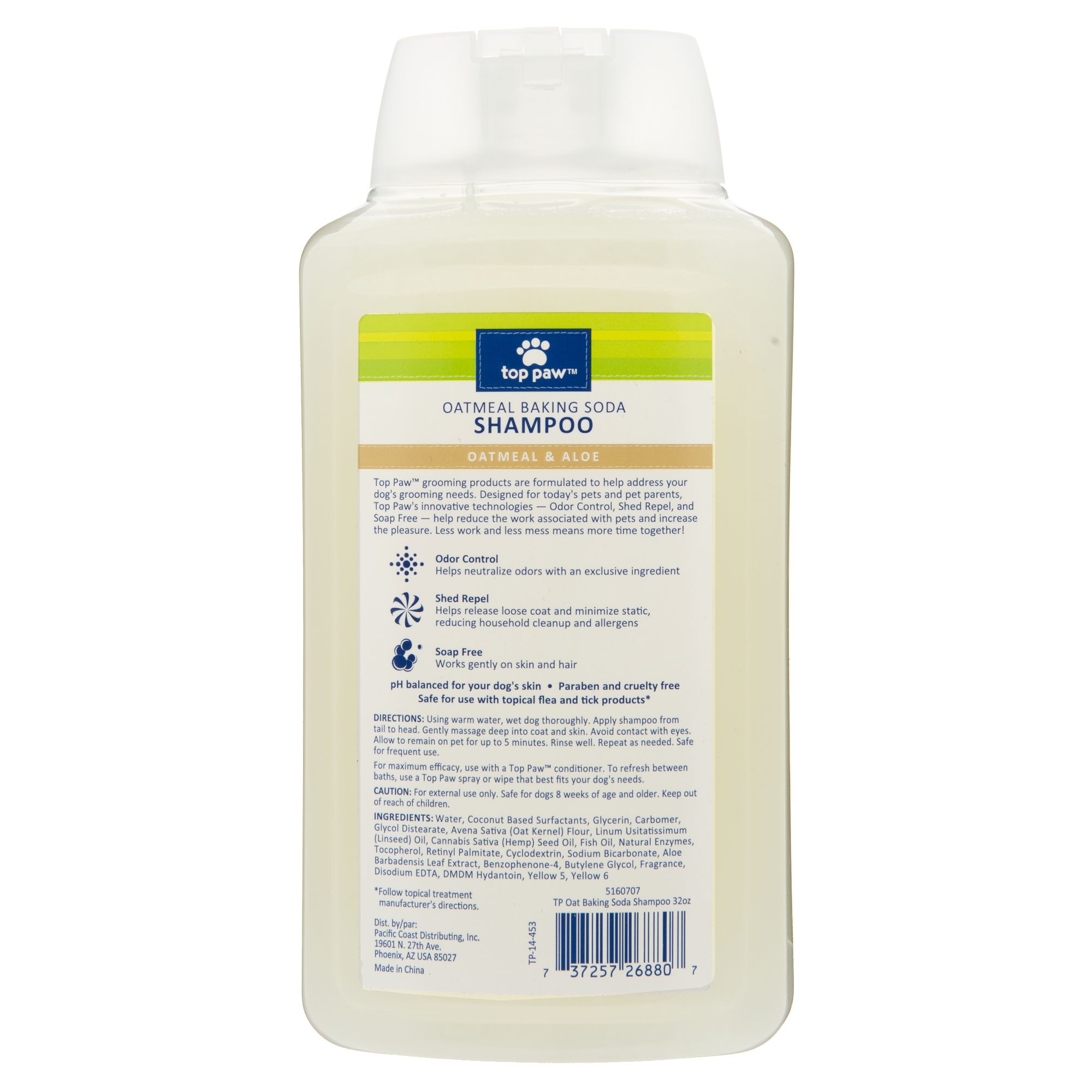 top paw shed control shampoo