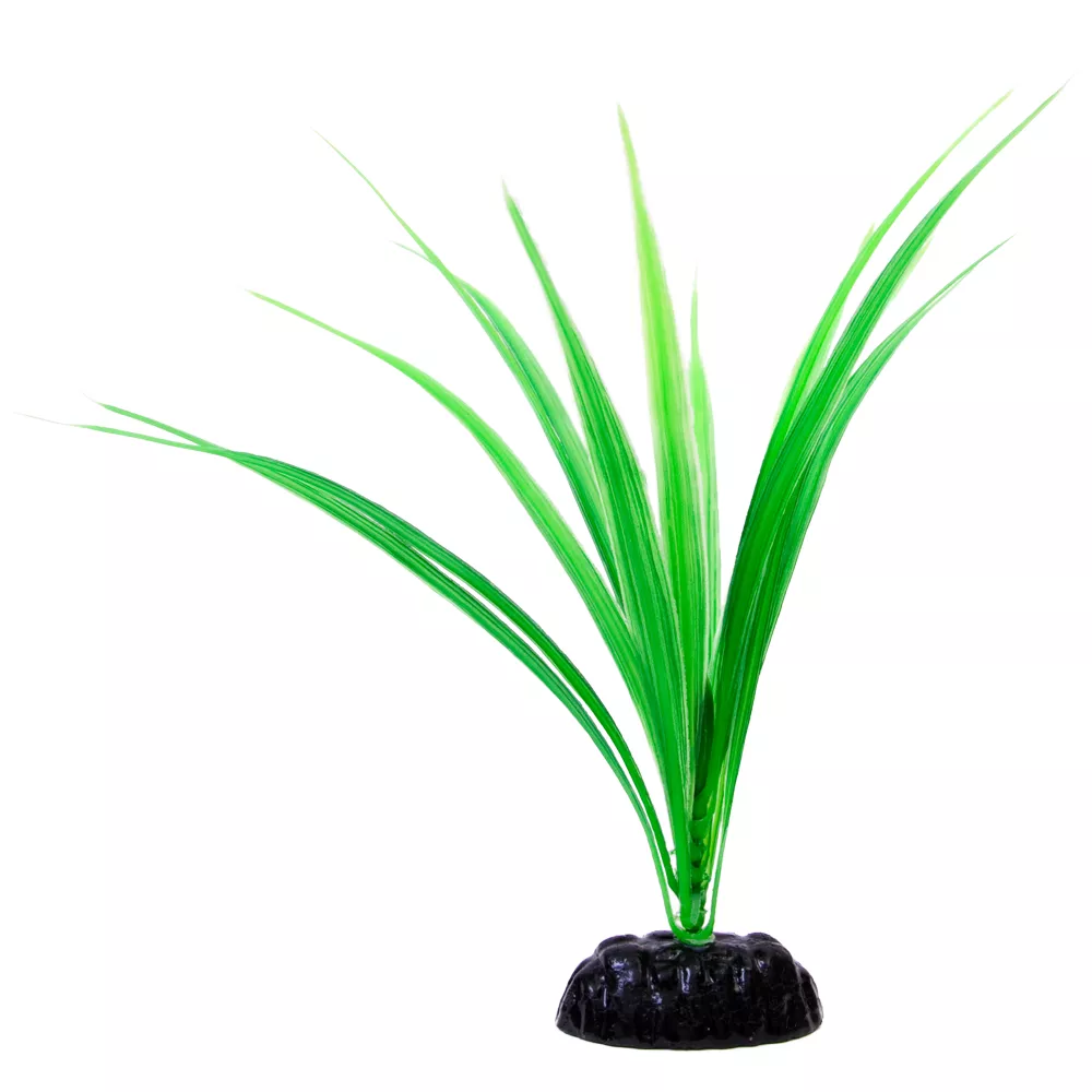 Top Fin® Artificial Thick Grass Aquarium Plant - 6"