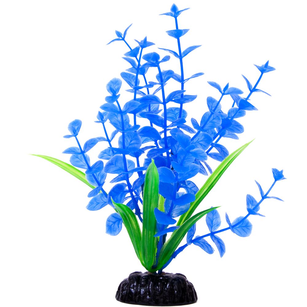 Top Fin® Artificial Blue Pond Penny Aquarium Plant fish Artificial Plants PetSmart