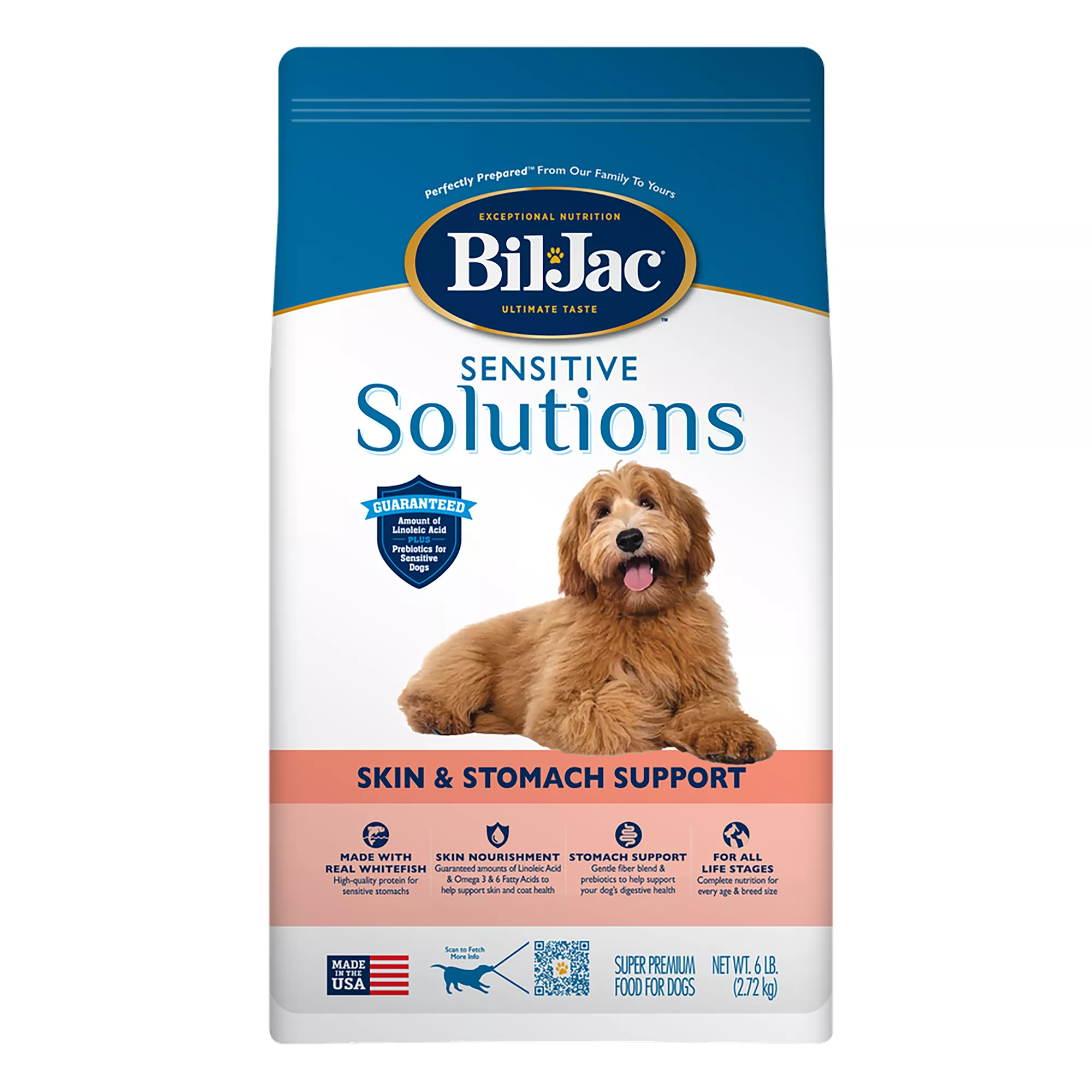 Bil-Jac® Sensitive Solutions All Life Stage Dry Dog Food