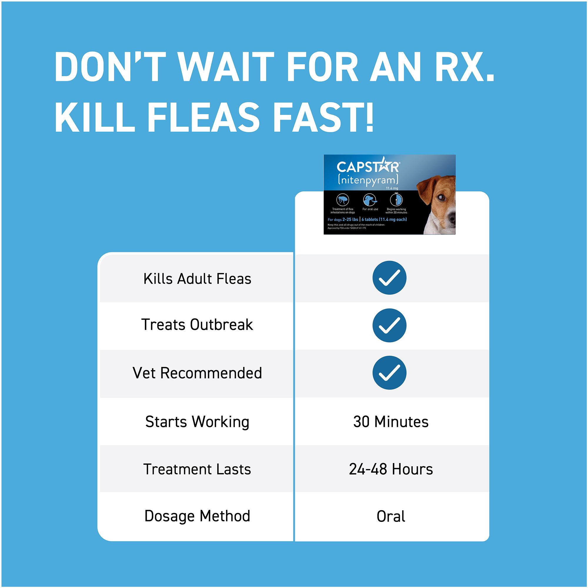 fast acting oral flea treatment for dogs