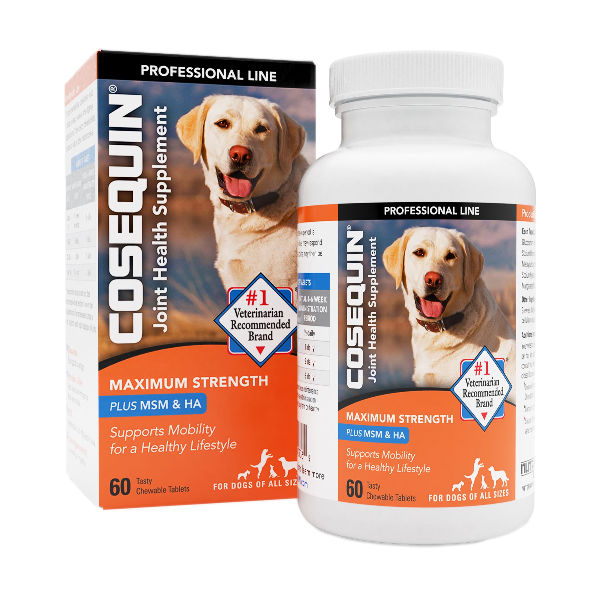 Cosequin Nutramax Professional Joint Health Dog Supplement Chewable 