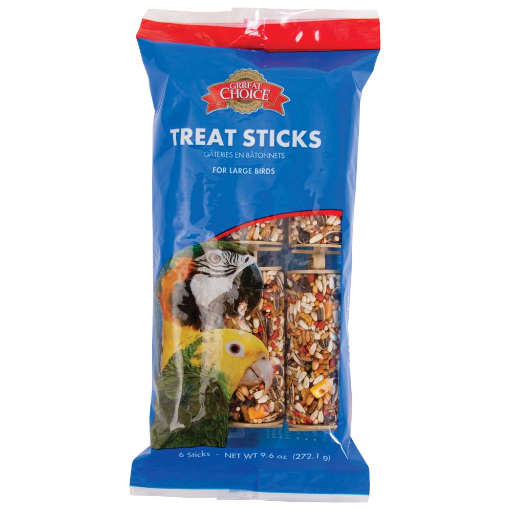 Grreat Choice® Parrot Treat Sticks bird Treats PetSmart