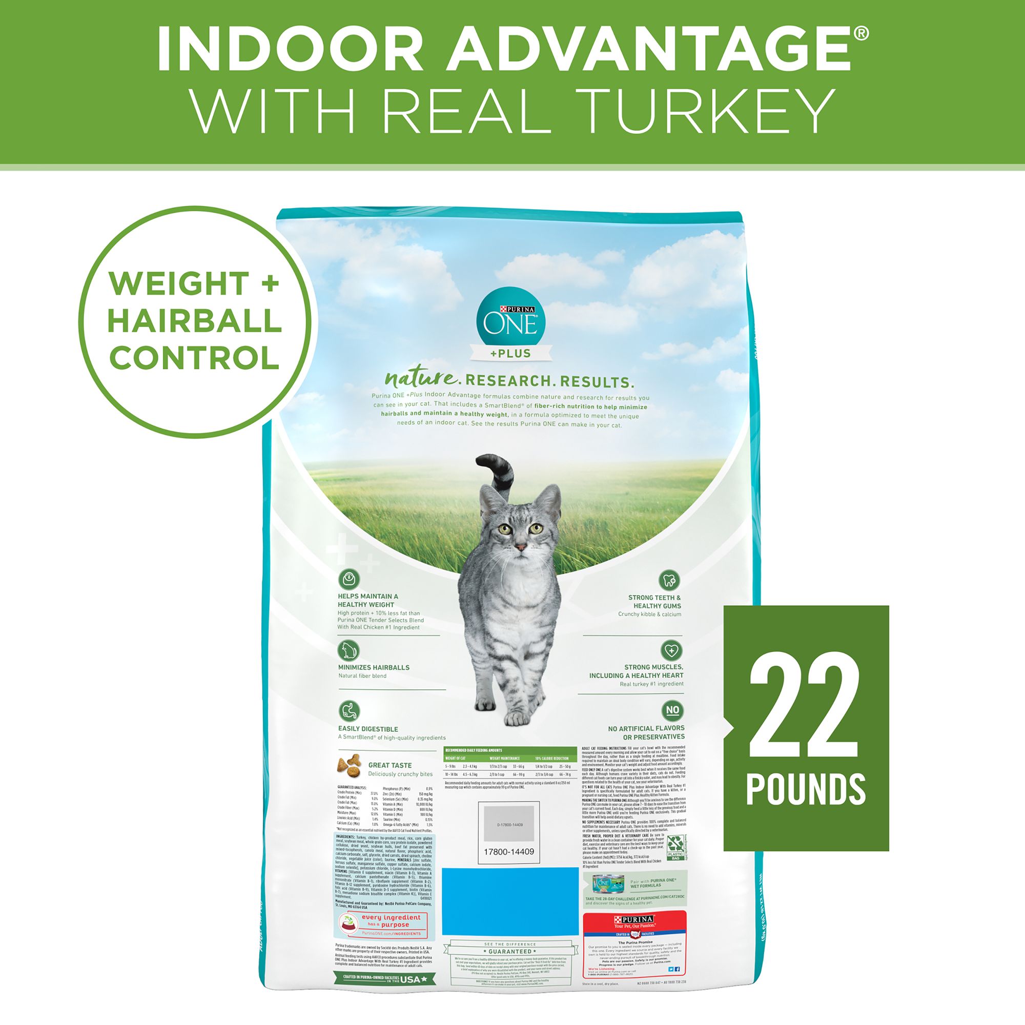 Purina one indoor advantage ingredients best sale