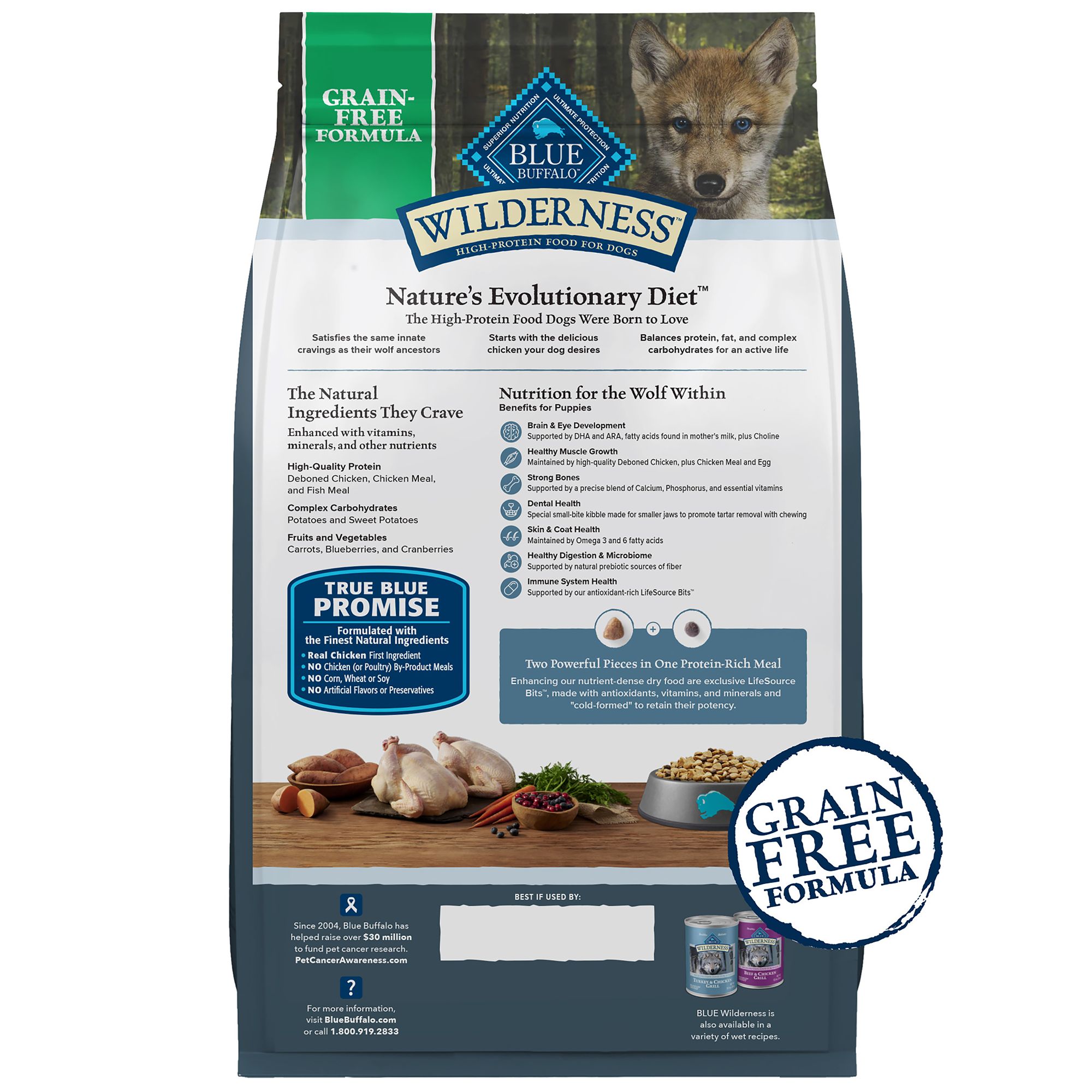 blue buffalo wilderness puppy food