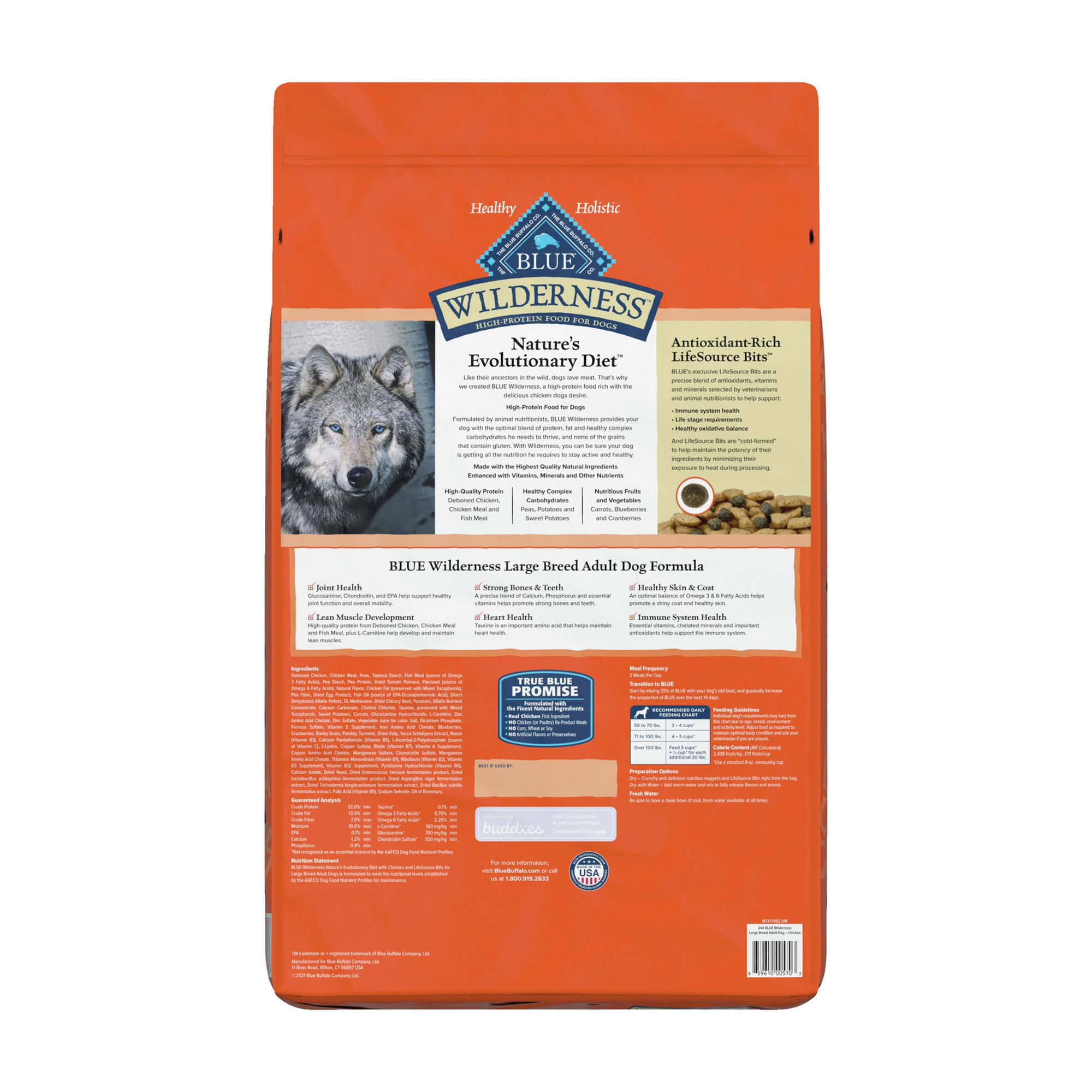 blue wilderness large breed dog food