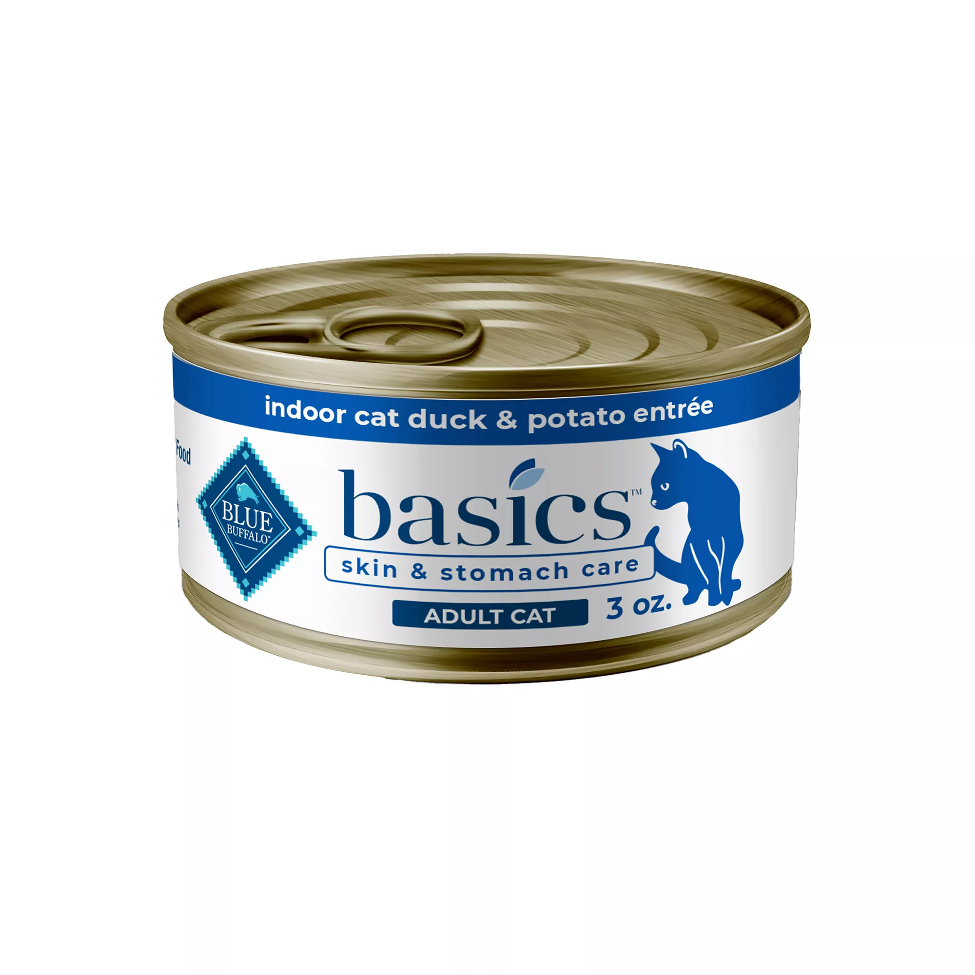 Blue Buffalo Basics Adult Wet Cat Food - Natural, 3 Oz.