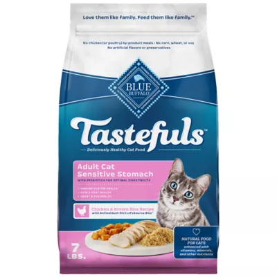 Product Blue Buffalo Tastefuls Sensitive Stomach Adult Dry Cat Food - Natural, Chicken