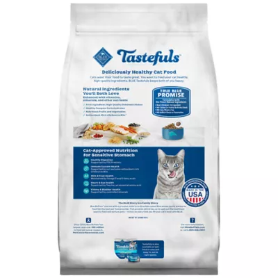 Product Blue Buffalo Tastefuls Sensitive Stomach Adult Dry Cat Food - Natural, Chicken