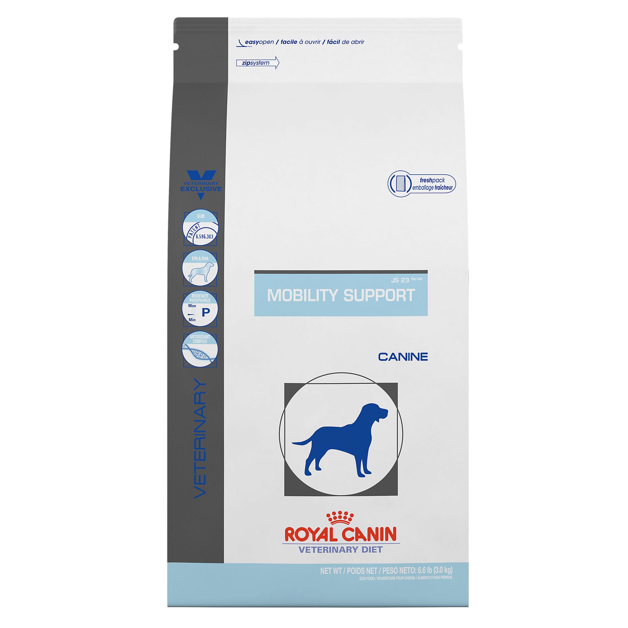 mobility support dog food