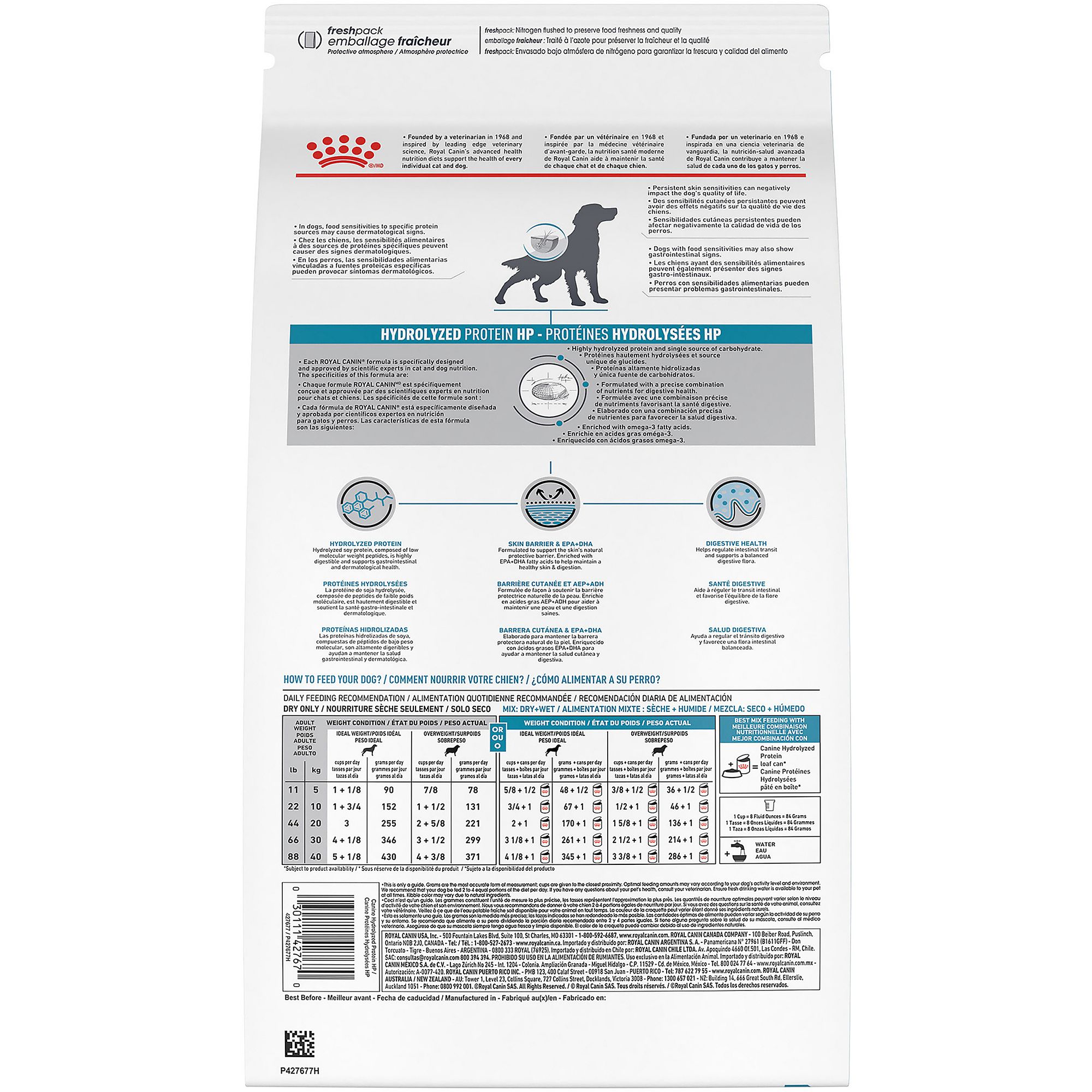 canine hydrolyzed protein adult hp dry dog food