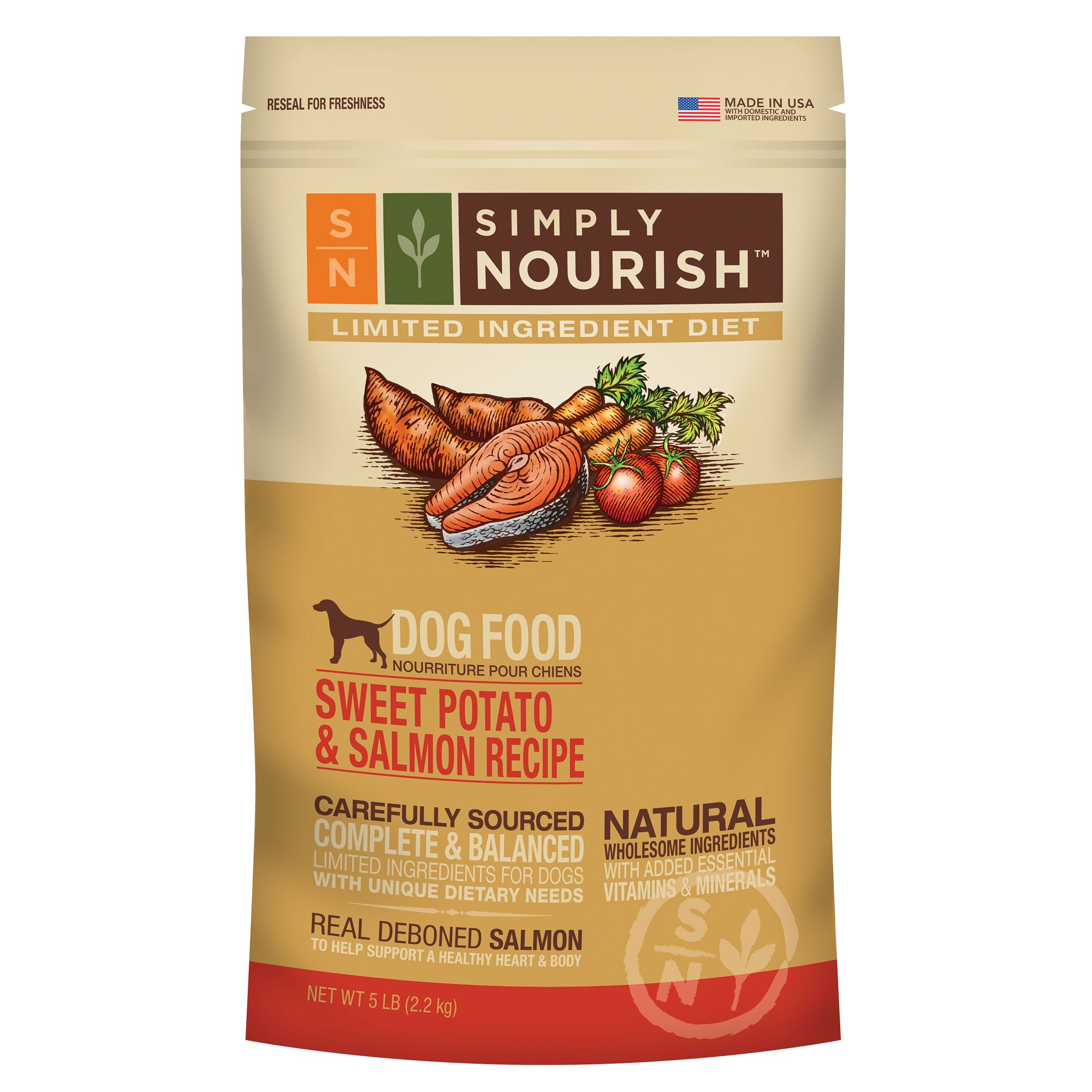 Petsmart dog food salmon and sale sweet potato