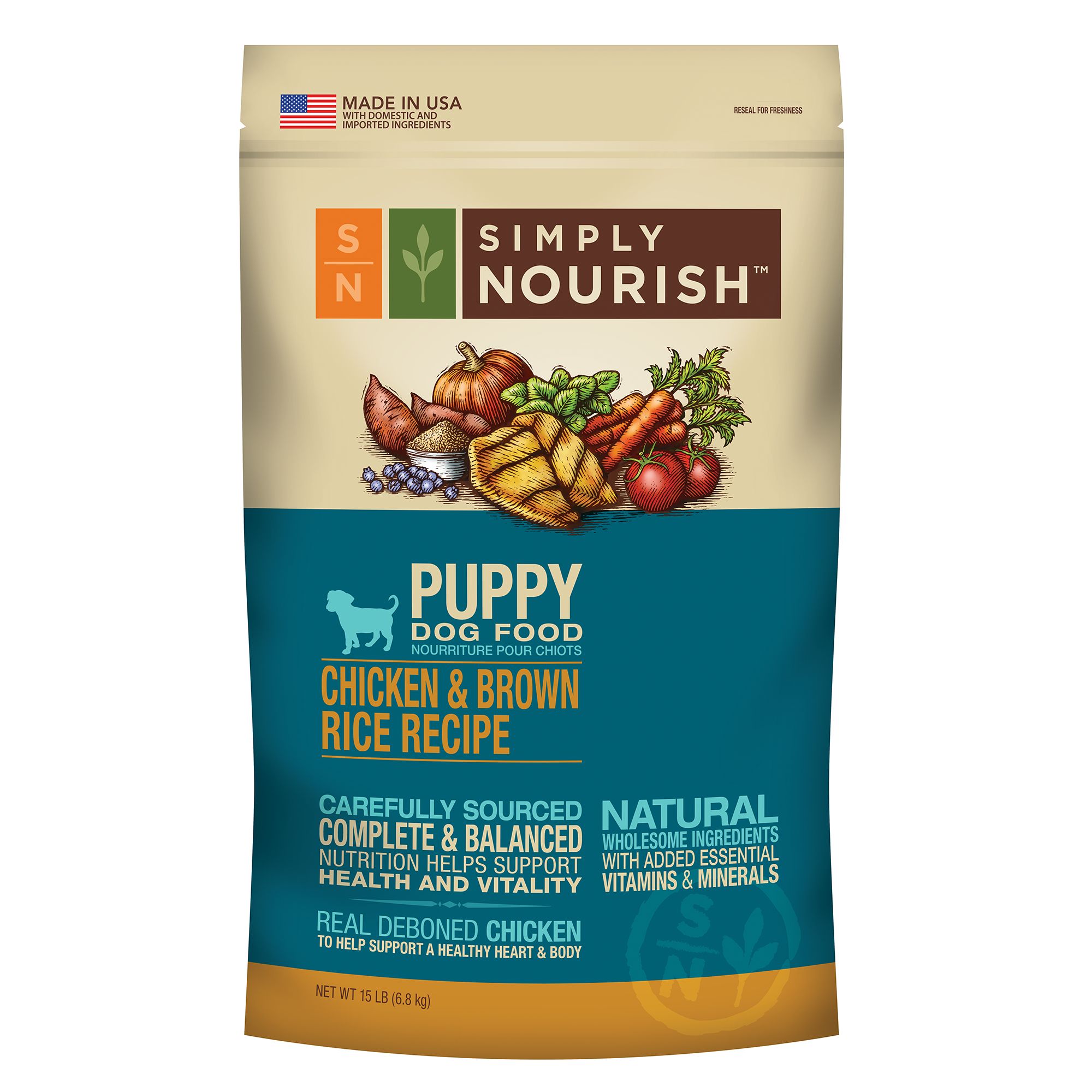 Petsmart simply nourish outlet puppy food