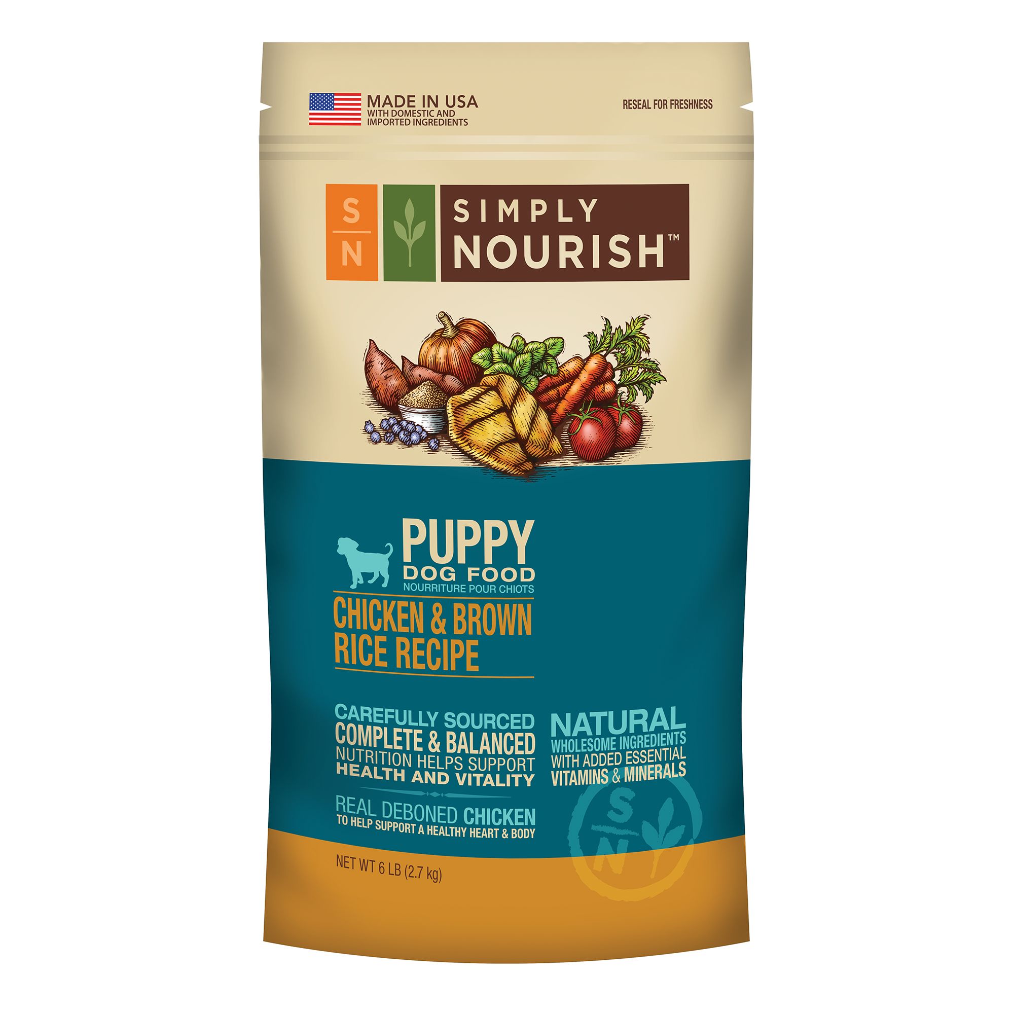 Petsmart simply outlet nourish puppy food