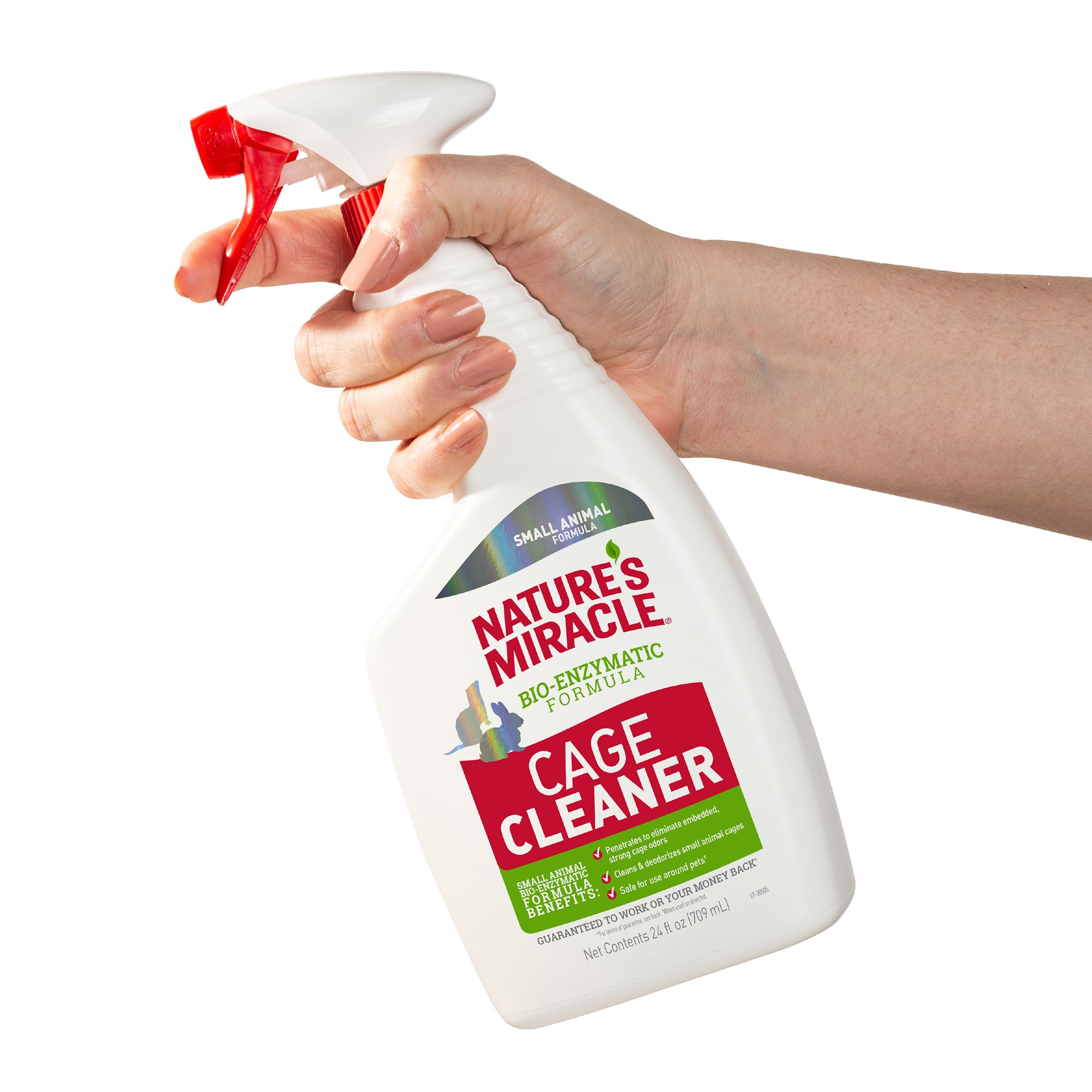 nature's miracle cage odor eliminator for small animals