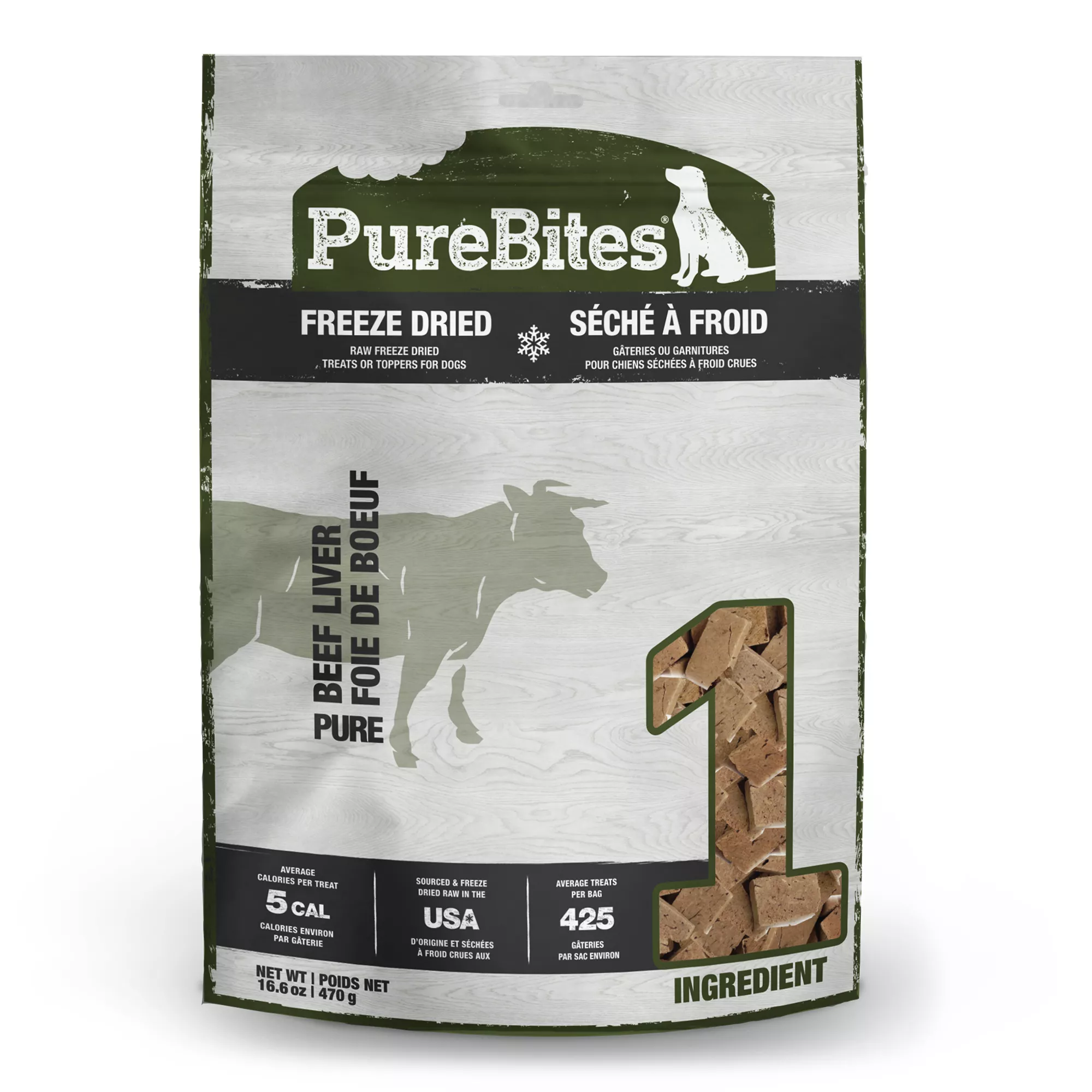 Purebites® Freeze Dried Dog Treat - Beef