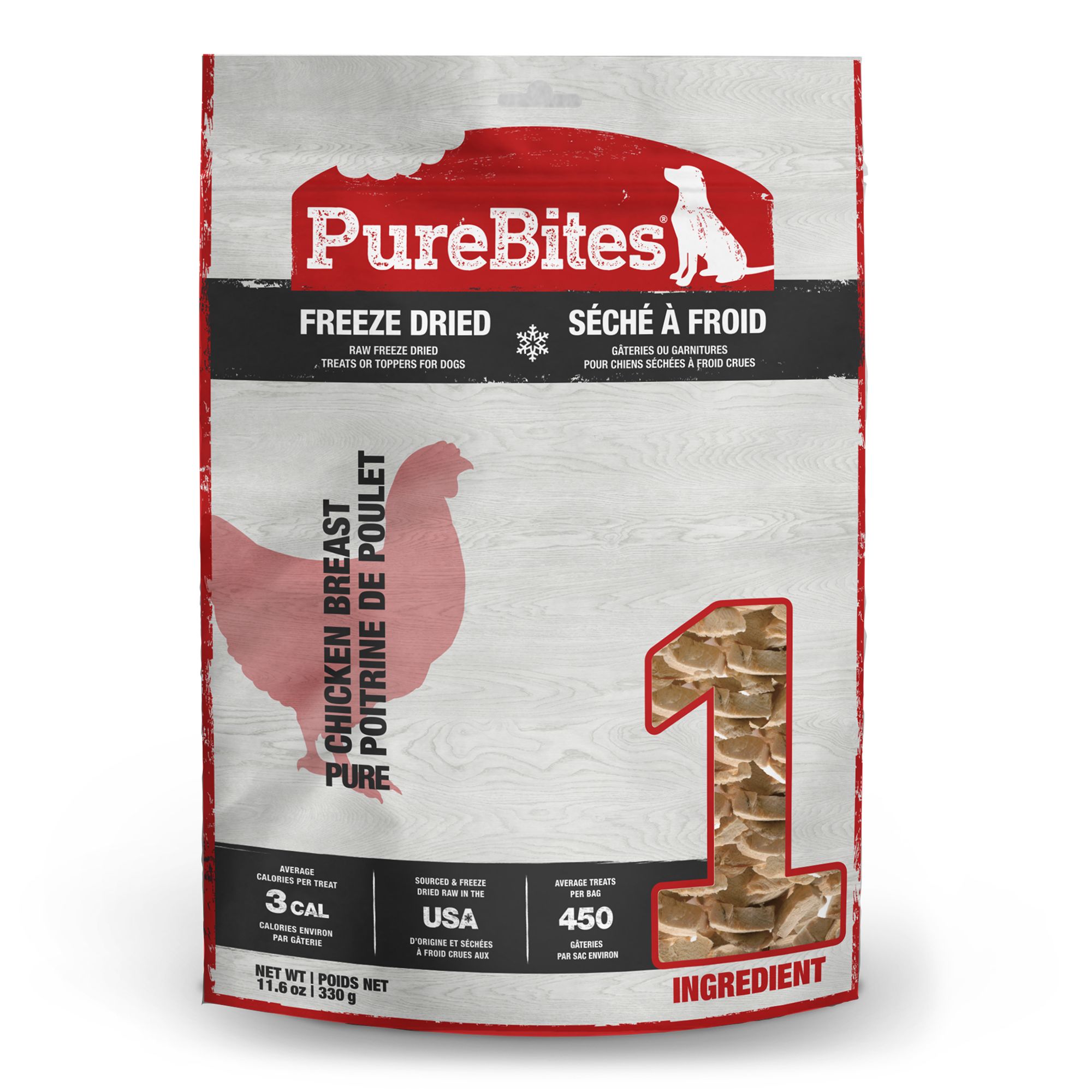 PureBites Freeze Dried Dog Treat Chicken dog Soft Chewy