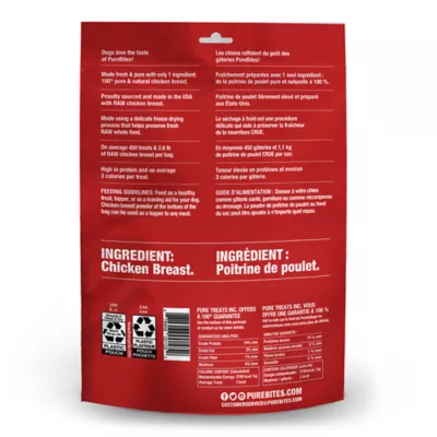 Product PureBites® Freeze Dried Dog Treat - Chicken