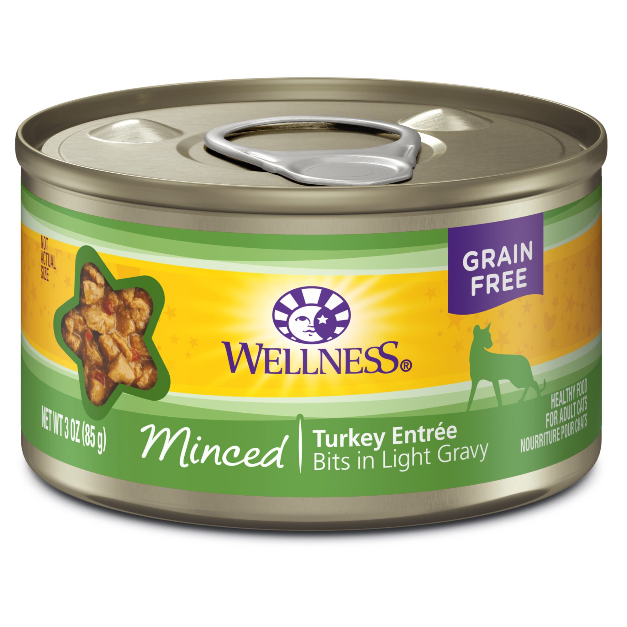 Wellness Minced Cat Food Natural Grain Free cat Wet Food