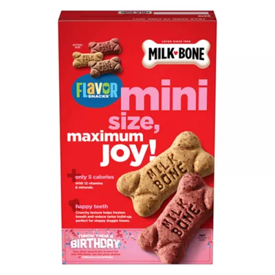 Product Milk-Bone Flavor Snacks Dog Treat All Ages - Beef, Chicken, Bacon