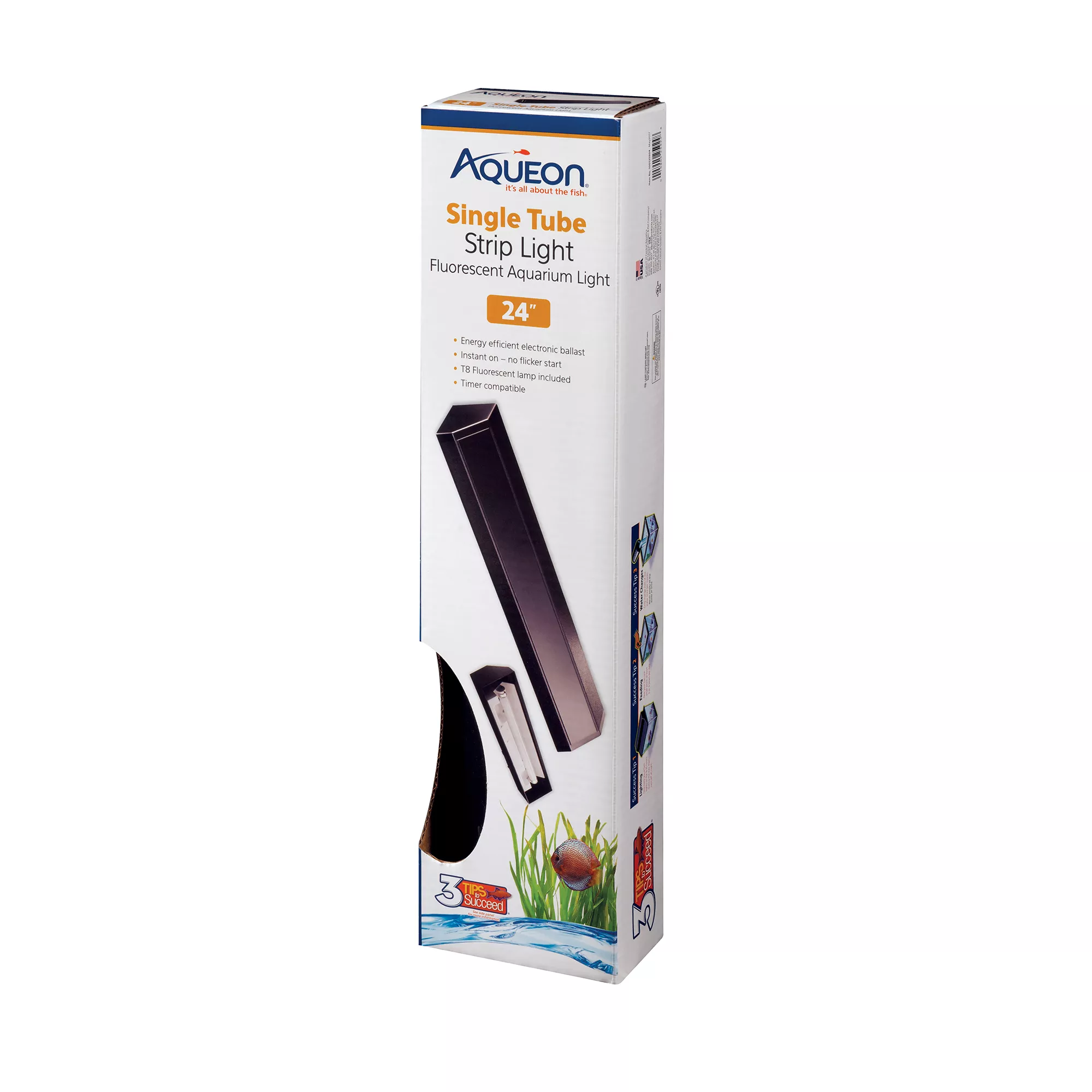 Aqueon® Aquarium Tube Fluorescent Strip Light