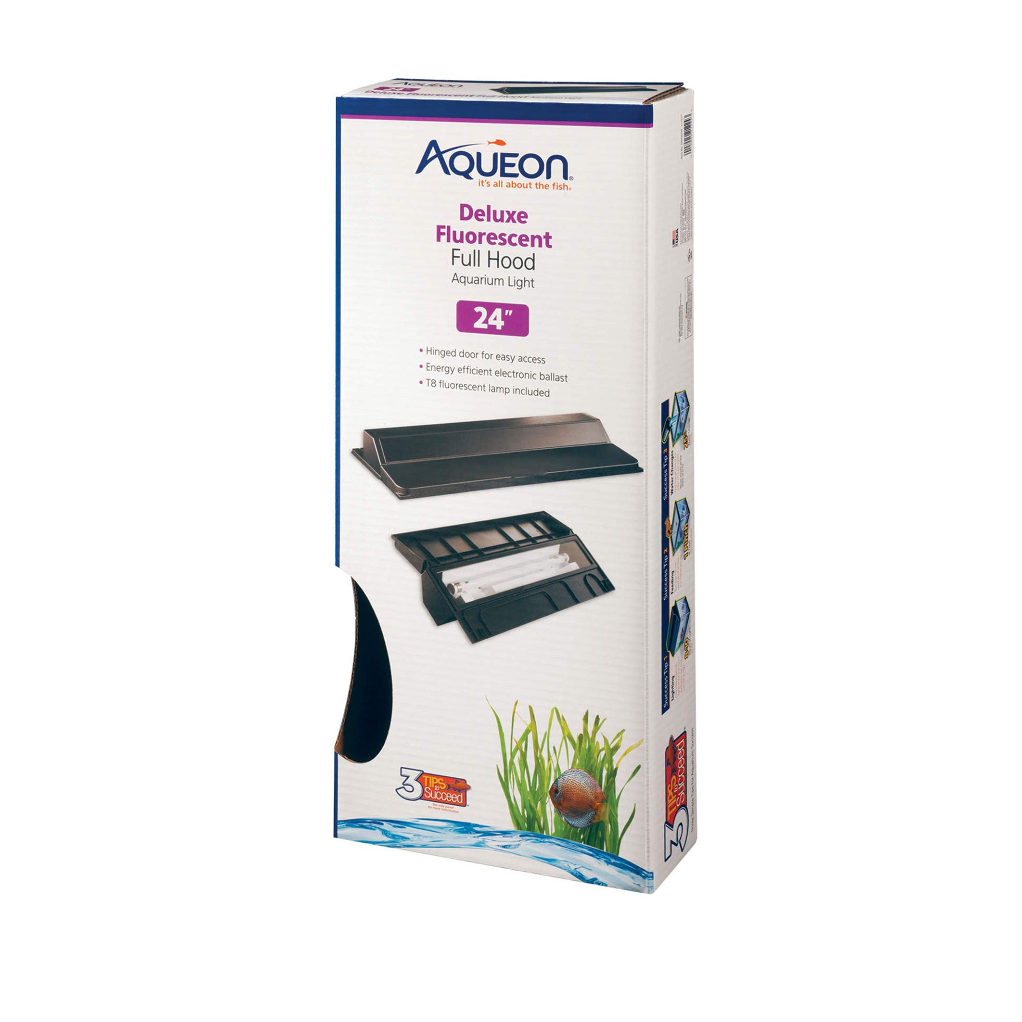 Aqueon® Fluorescent Deluxe Full Aquarium Hood