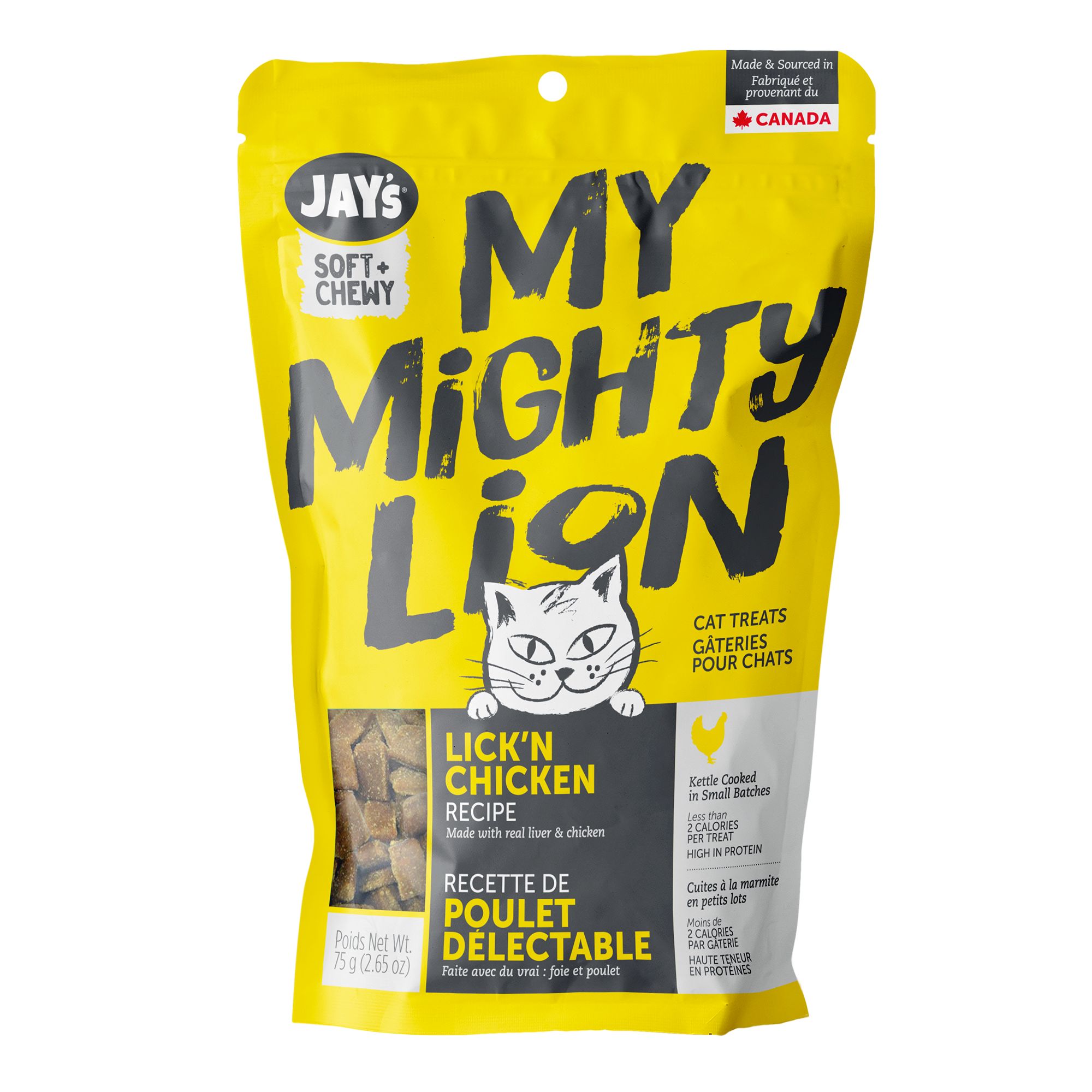 Waggers Trade My Mighty Lion Cat Treat Natural Grain Free Cat Treats Petsmart