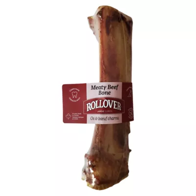 Product Rollover Meaty Beef Bone Large Dog Treat