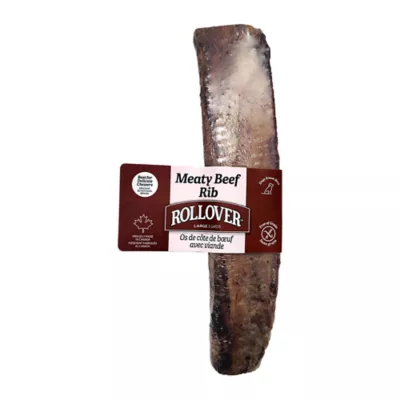 Product Rollover Meaty Beef Rib Premium Dog Treat