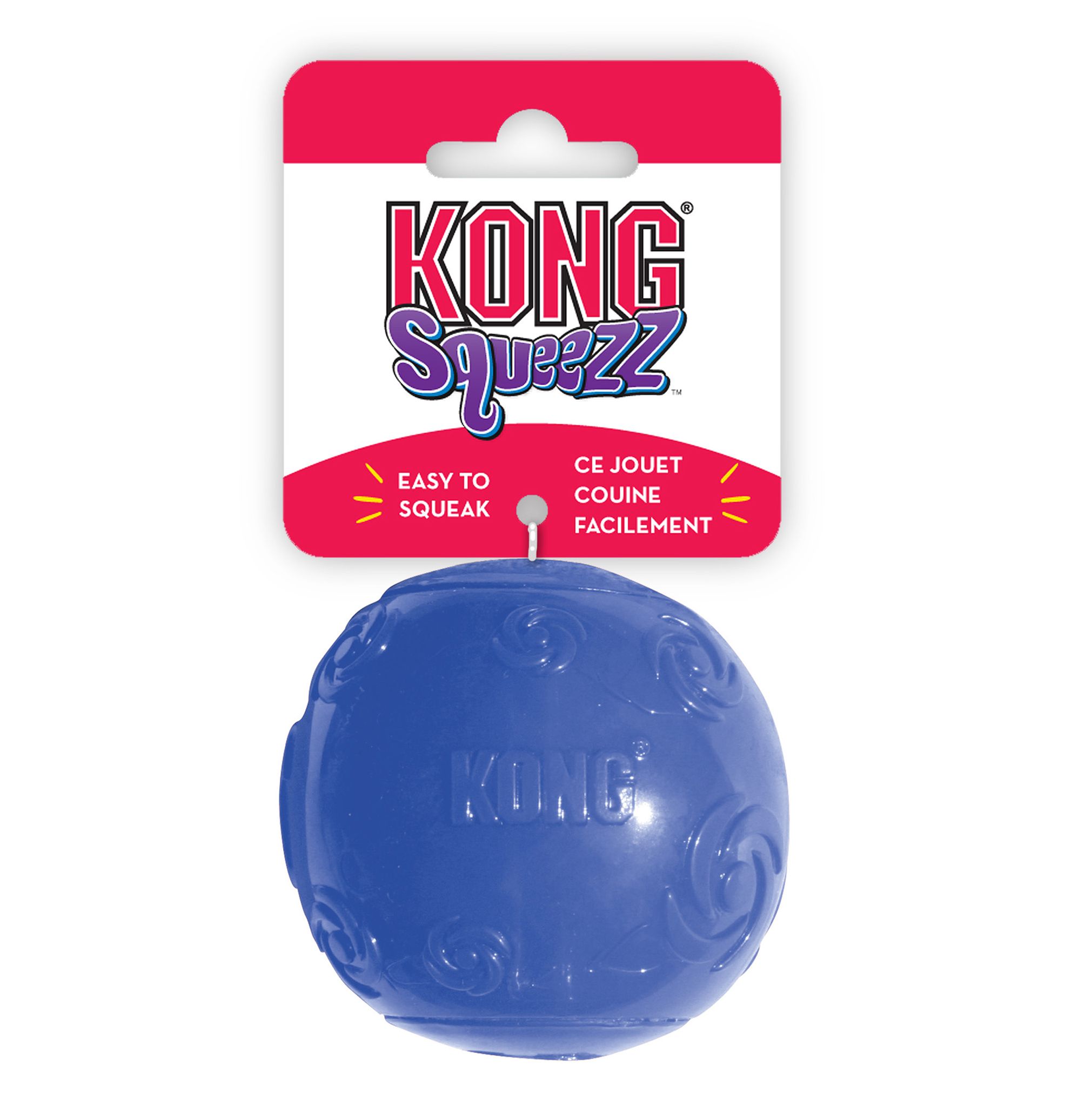 squeaky ball dog toy