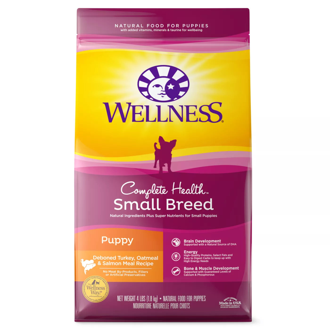 Wellness Complete Health Small Breed Puppy Dry Dog Food Natural