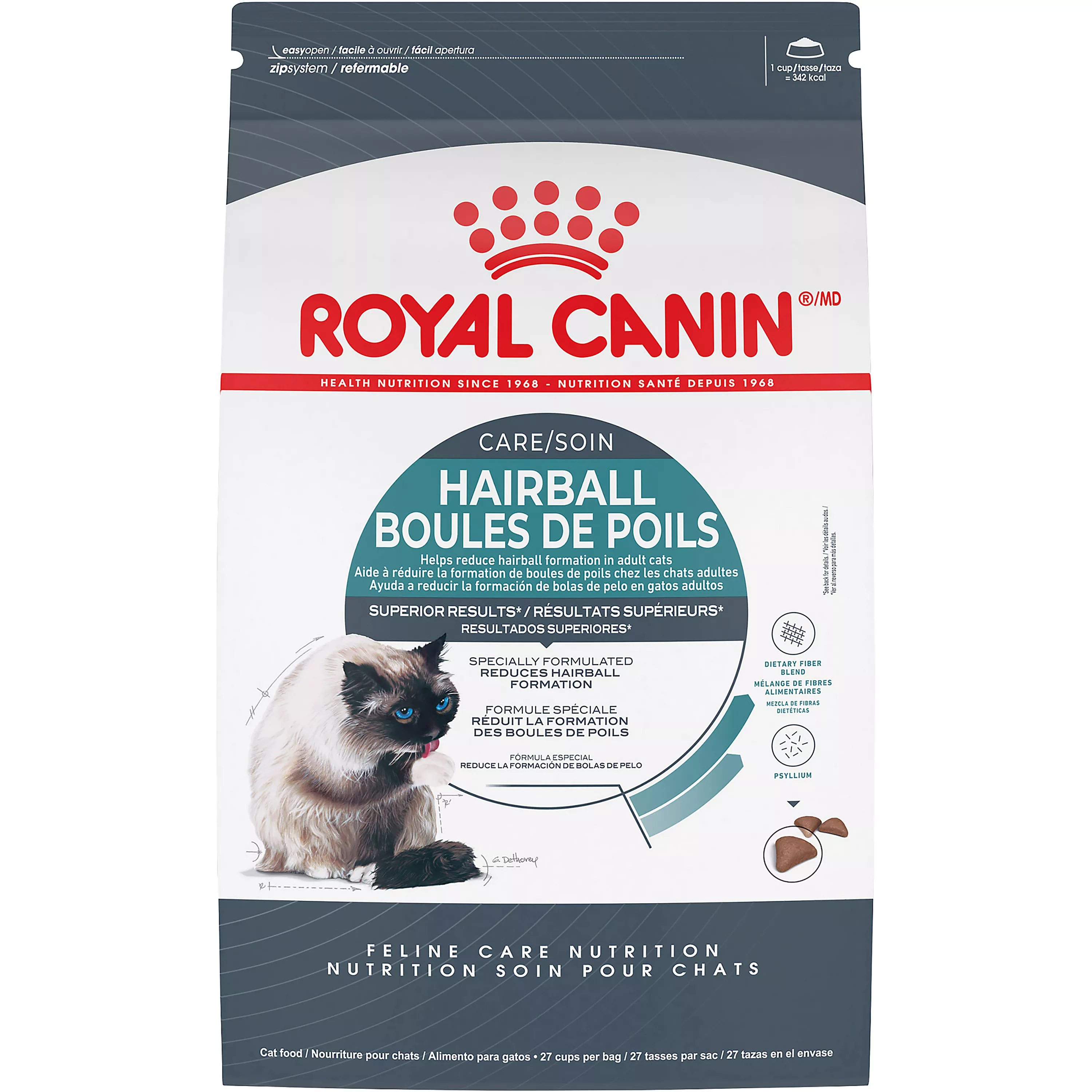 Royal Canin(R) Feline Care Nutrition Indoor Hairball Care Adult Dry Cat Food