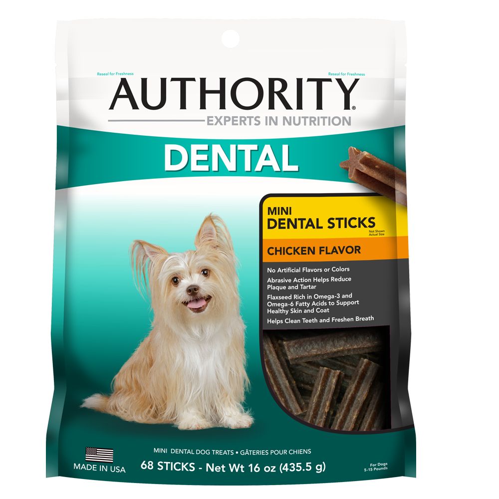 Authority® Dental Dog Treat dog Dental Treats PetSmart