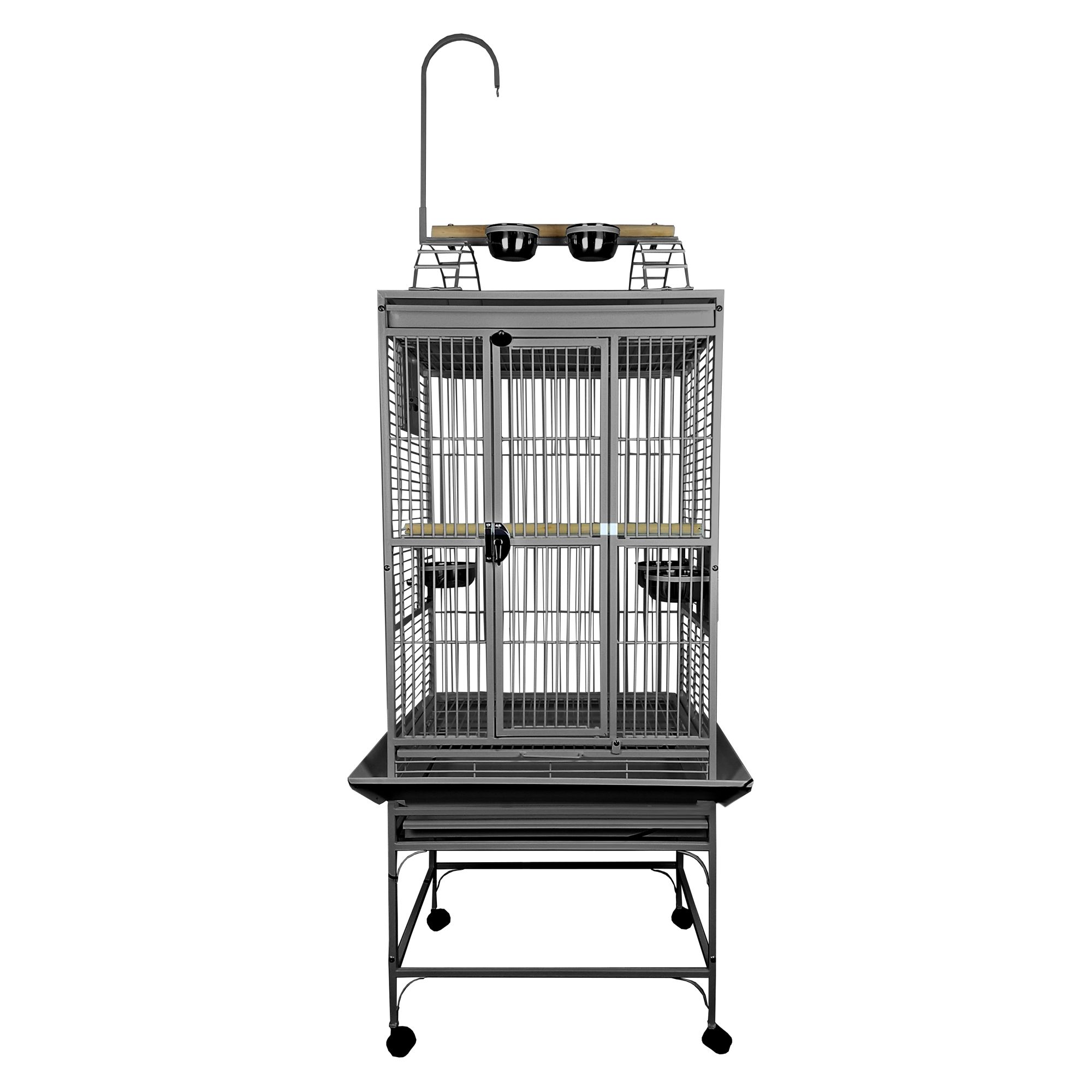 bird cage with playtop