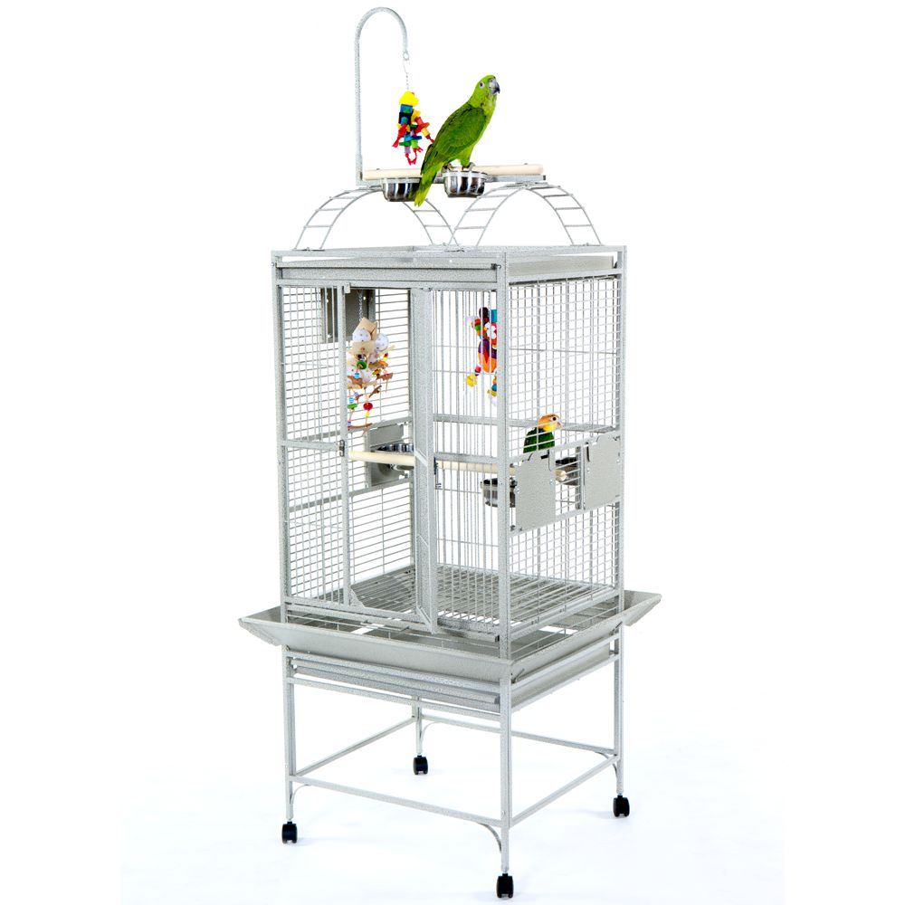 bird cage with playtop