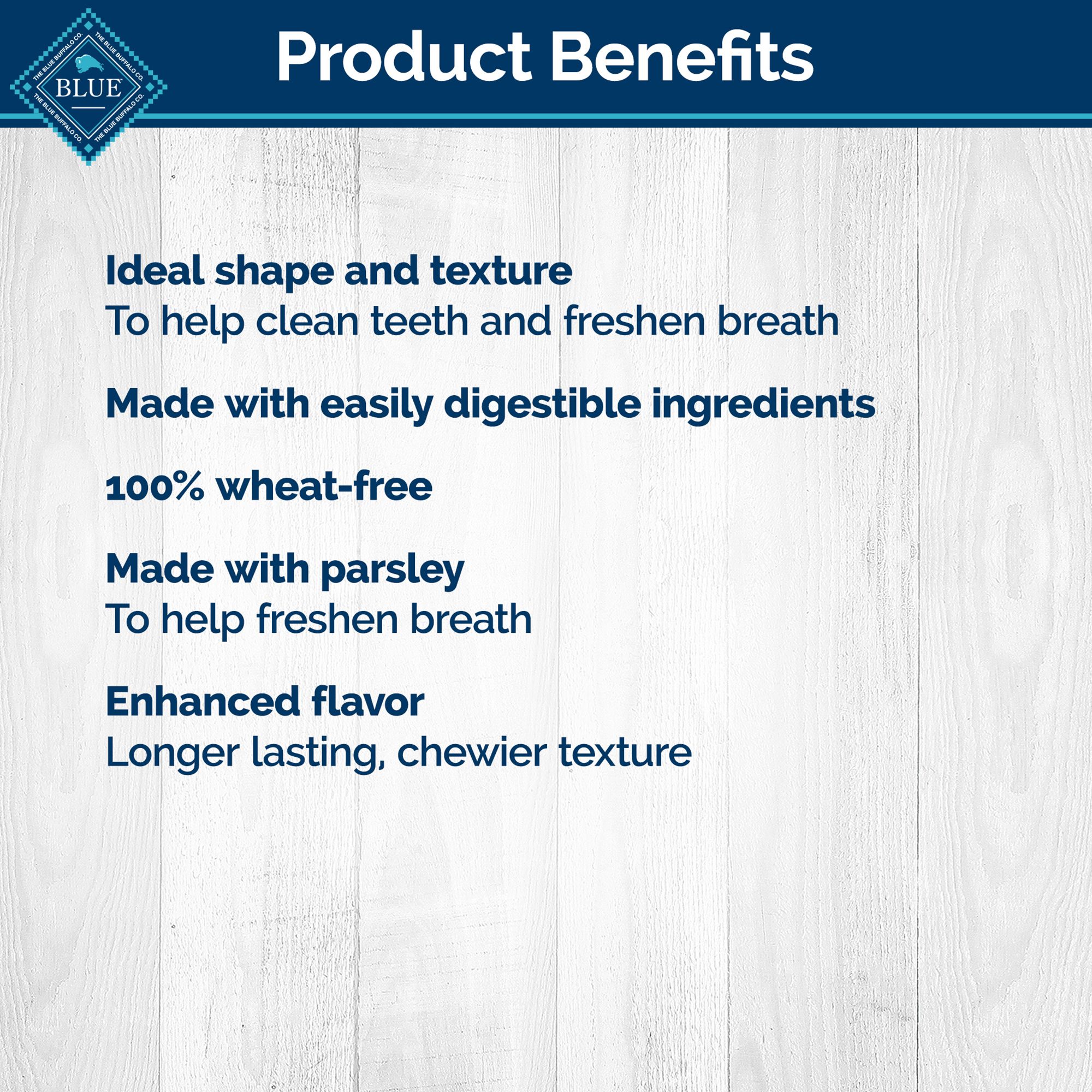 blue buffalo dental bones large