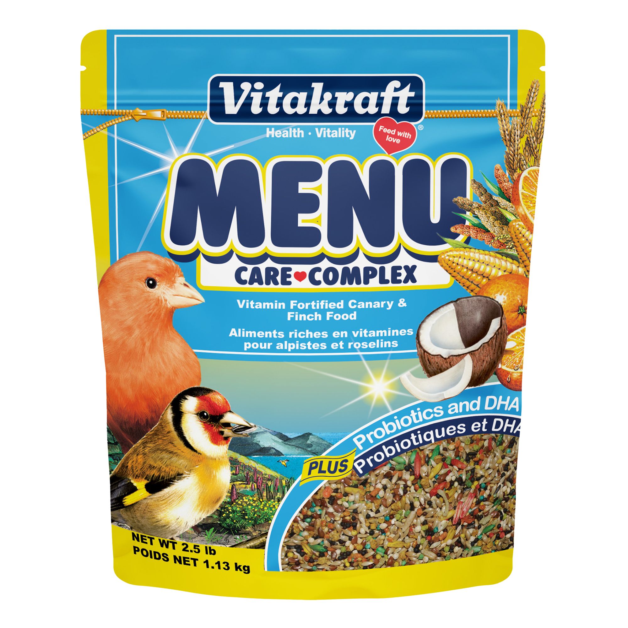 Vitakraft Menu Canary Finch Food 2.5 lb