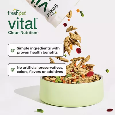Product Freshpet® Vital™ Grain Free Complete Meals Chicken, Beef, Salmon & Egg Adult Dog Food
