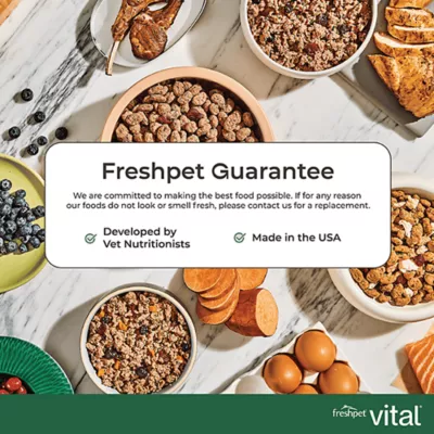Product Freshpet® Vital™ Grain Free Complete Meals Chicken, Beef, Salmon & Egg Adult Dog Food