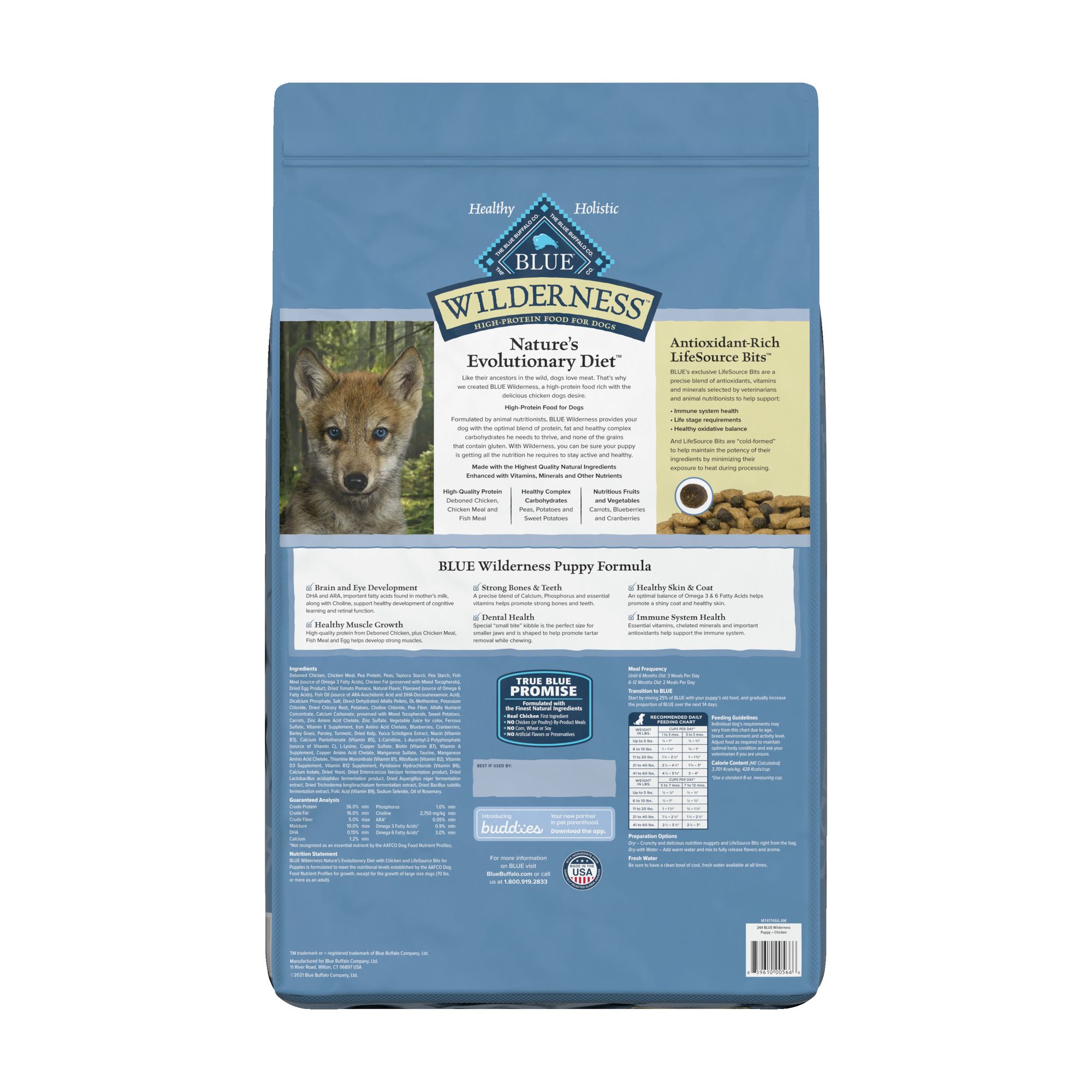 blue buffalo wilderness puppy food