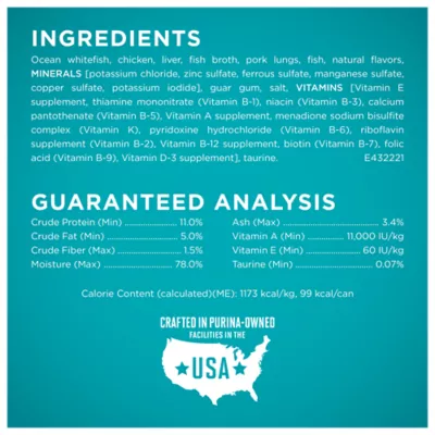Product Purina ONE® +Plus All Life Stages Cat Wet Food - 3 oz., Natural