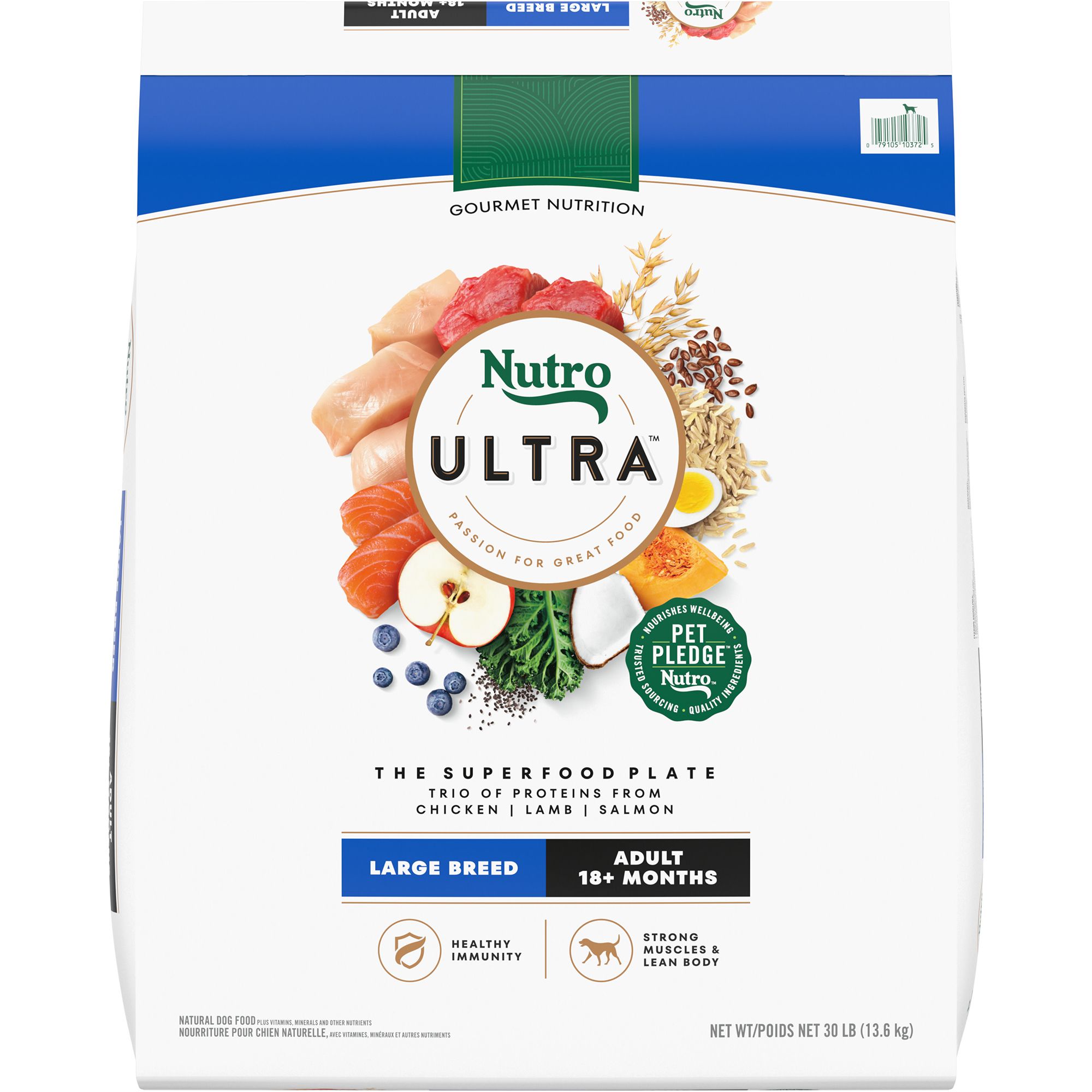 Nutro Ultra Large Breed Adult Dry Dog Food 30 lbs