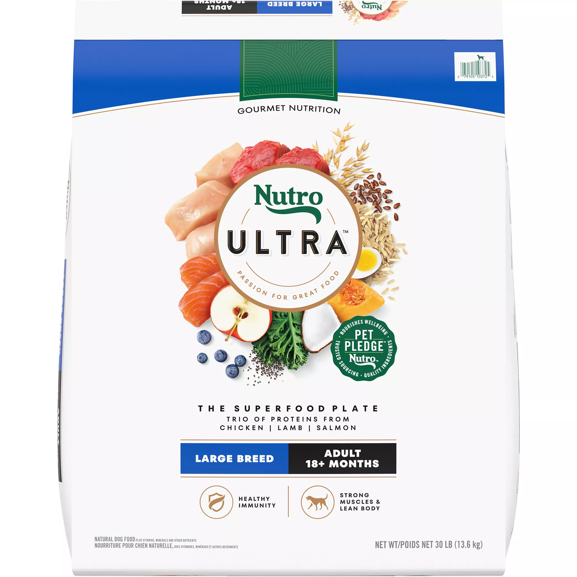 NUTRO ULTRA&trade; Large Breed Adult Dry Dog Food - Chicken, Lamb, Salmon