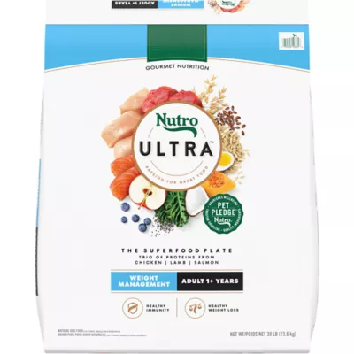 NUTRO ULTRA Adult Dry Dog Food Weight Management Chicken Lamb Salmon