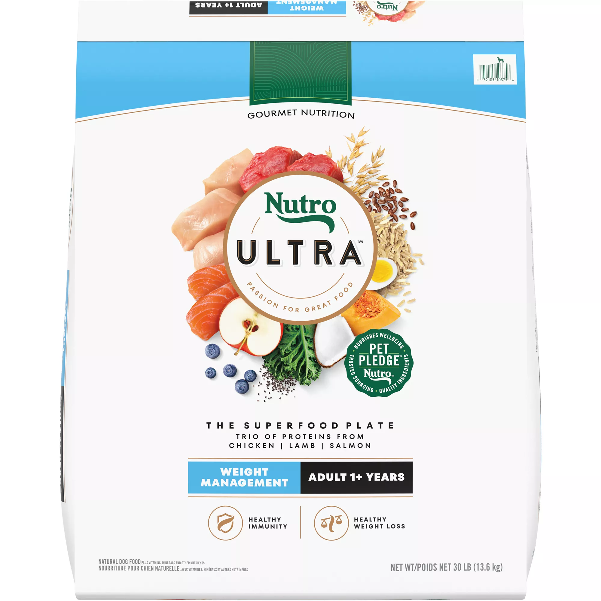 NUTRO ULTRA&trade; Adult Dry Dog Food - Weight Management, Chicken, Lamb, Salmon